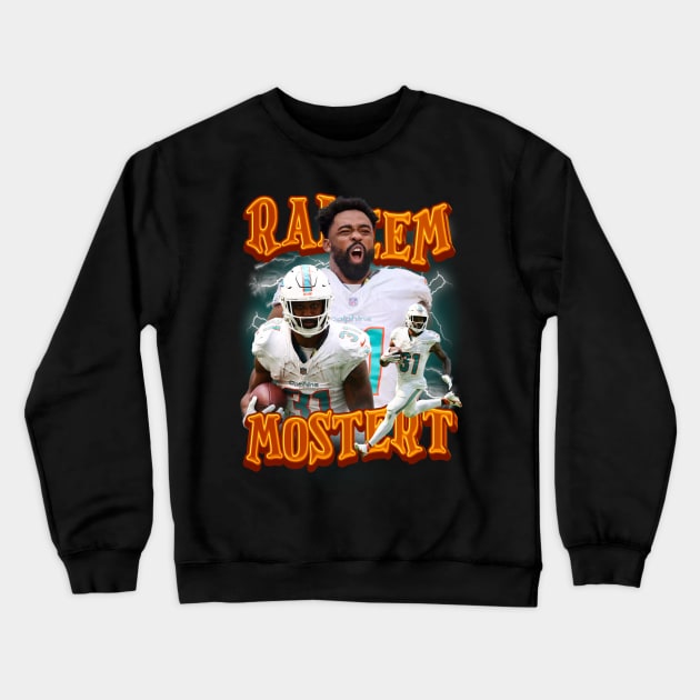 VINTAGE RAHEEM MOSTERT Crewneck Sweatshirt by Chea Shepherd